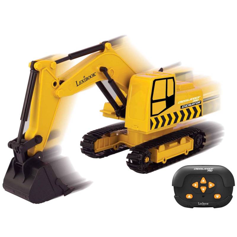 Ferngesteuerter Bagger Crosslander PRO jaune von Lexibook