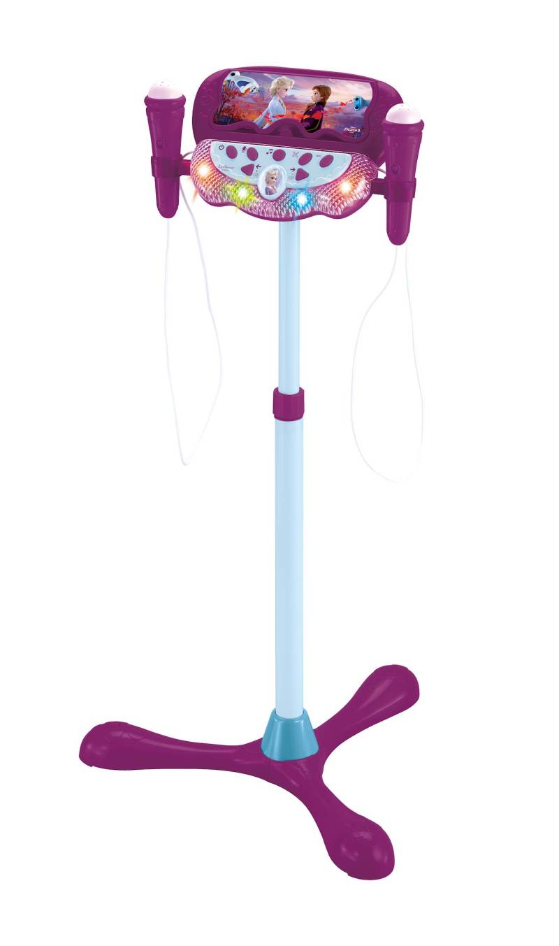 Frozen Adjustable Stand mit 2 Mikrofonen mit Spracheffekten von Lexibook