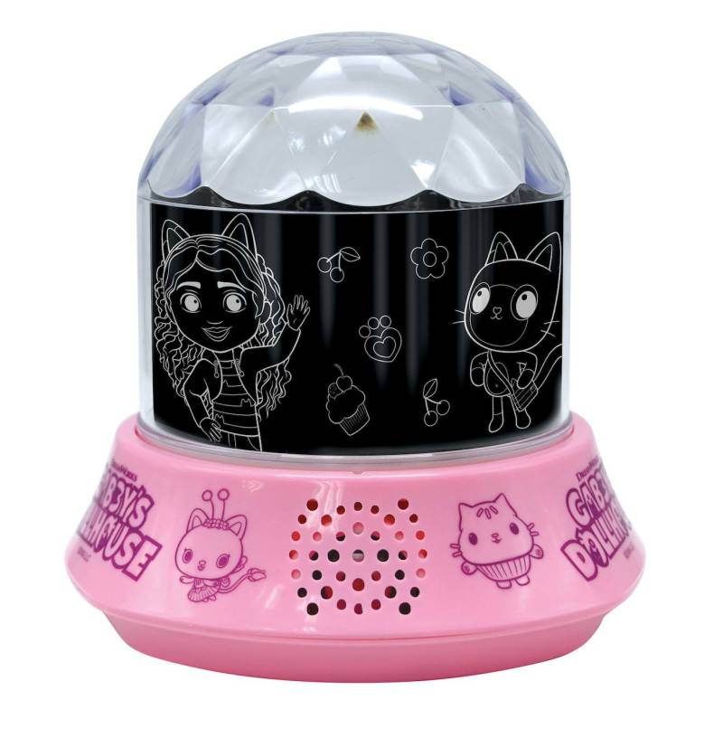 Gabby’s Dollhouse Nachtlicht mit Lautsprecher und Projektionen – sanftes Licht und beruhigende Melodien für süße Träume Gabby’s Dollhouse Nachtlicht mit Lautsprecher und Projektionen – sanftes Licht und beruhigende Melodien für süße Träume von Lexibook