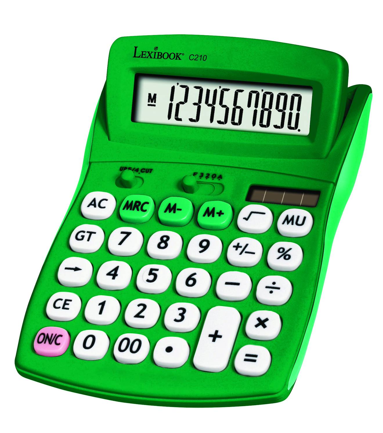 Grüner 10-stelliger Tischrechner vert von Lexibook