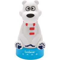 LEXIBOOK Polarbär 3D Nachtlicht und Geschichtenbär von Lexibook