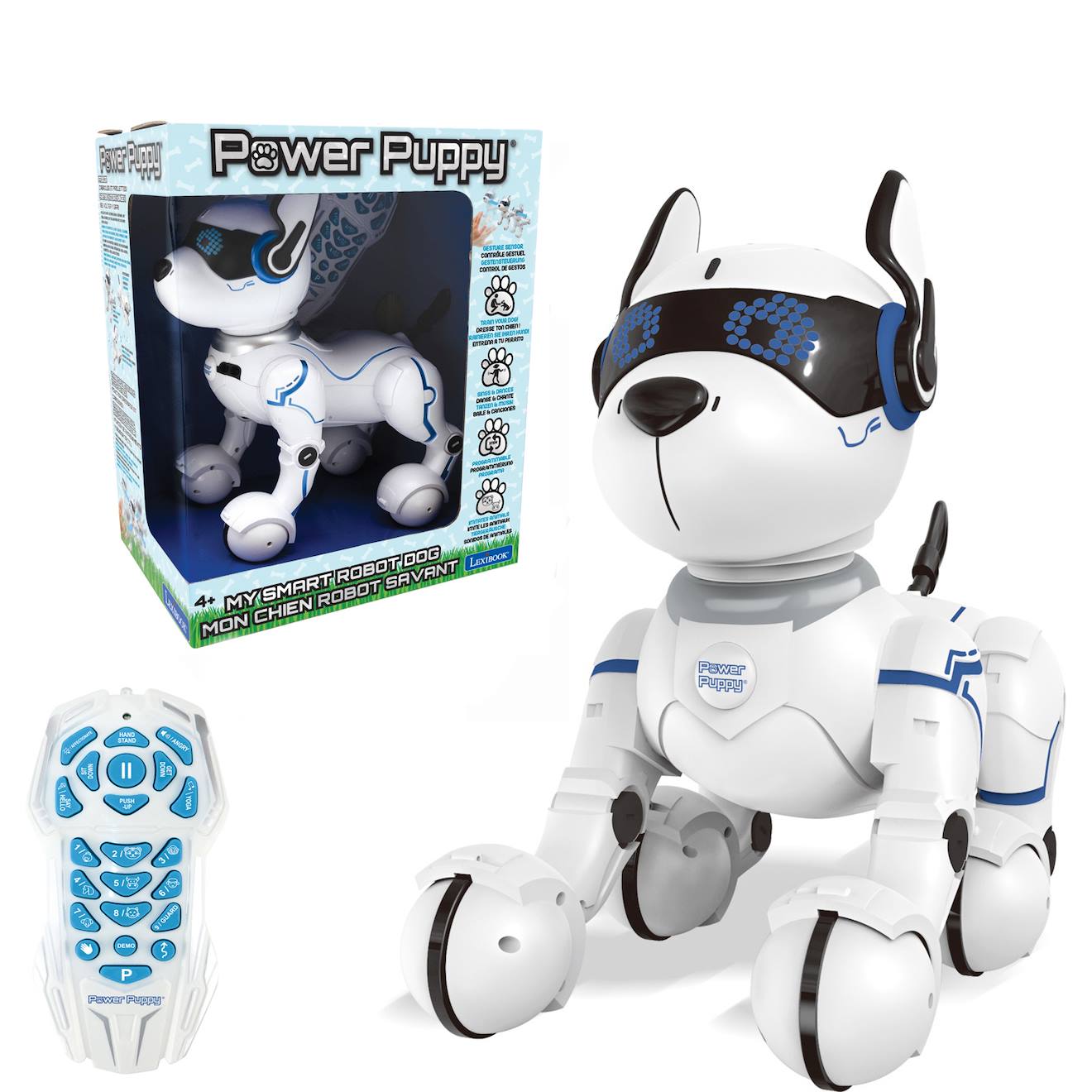 Power Puppy - Mein schlauer Roboterhund mit Programmierfunktion von Lexibook