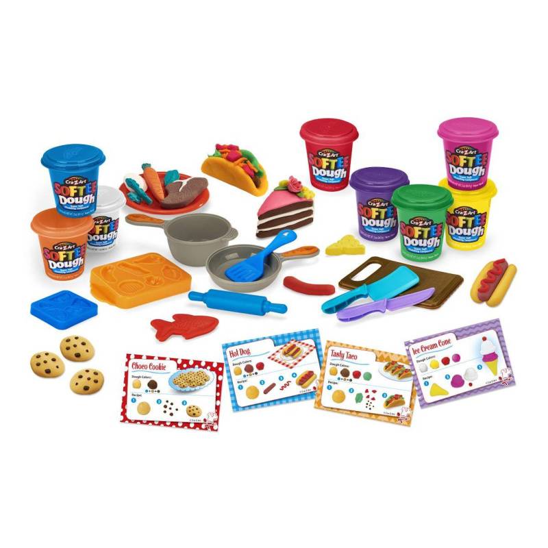 Super Chef Soft and Malleable Modeling Clay Kit von Lexibook