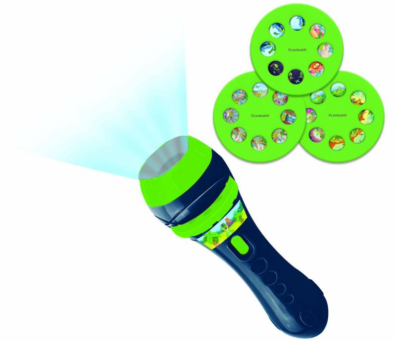 Taschenlampe mit Projektor Dinosaurier vert von Lexibook