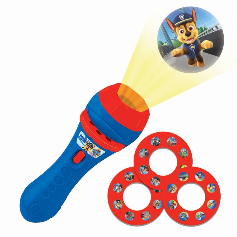 Taschenlampe mit Projektor Paw Patrol – Helfer auf vier Pfoten bleu von Lexibook