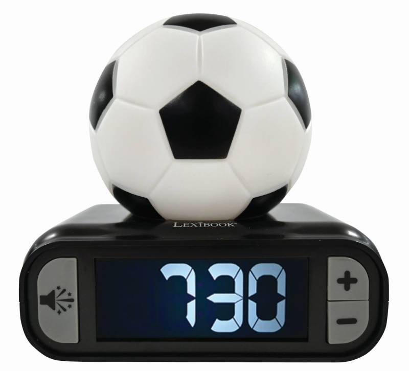 Wecker mit 3D-Nachtlicht Fußball-Edition Wecker mit 3D-Nachtlicht Fußball-Edition von Lexibook
