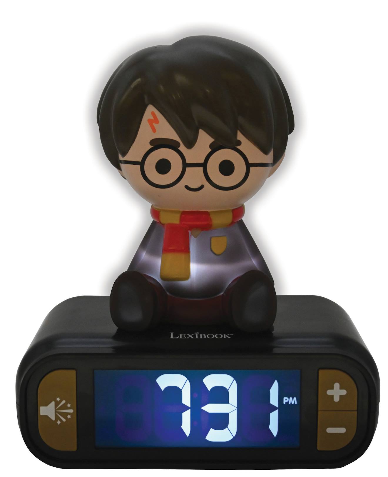 Wecker mit 3D-Nachtlicht Harry Potter von Lexibook