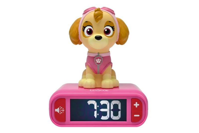 Wecker mit Nachtlicht Paw Patrol Skye in 3D Wecker mit Nachtlicht Paw Patrol Skye in 3D von Lexibook