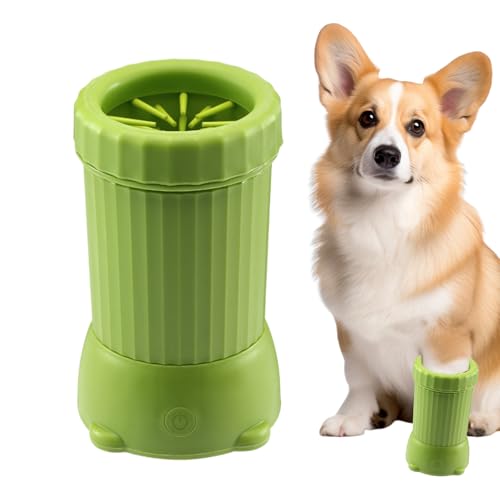HundeReiniger Becher | Waschgerät USB Aufladbar | Automatischer reiniger für Mittelgroße Hunde - Für Zuhause Wanderung Mittelgroße Große Rassen Welpen von Lexsyn