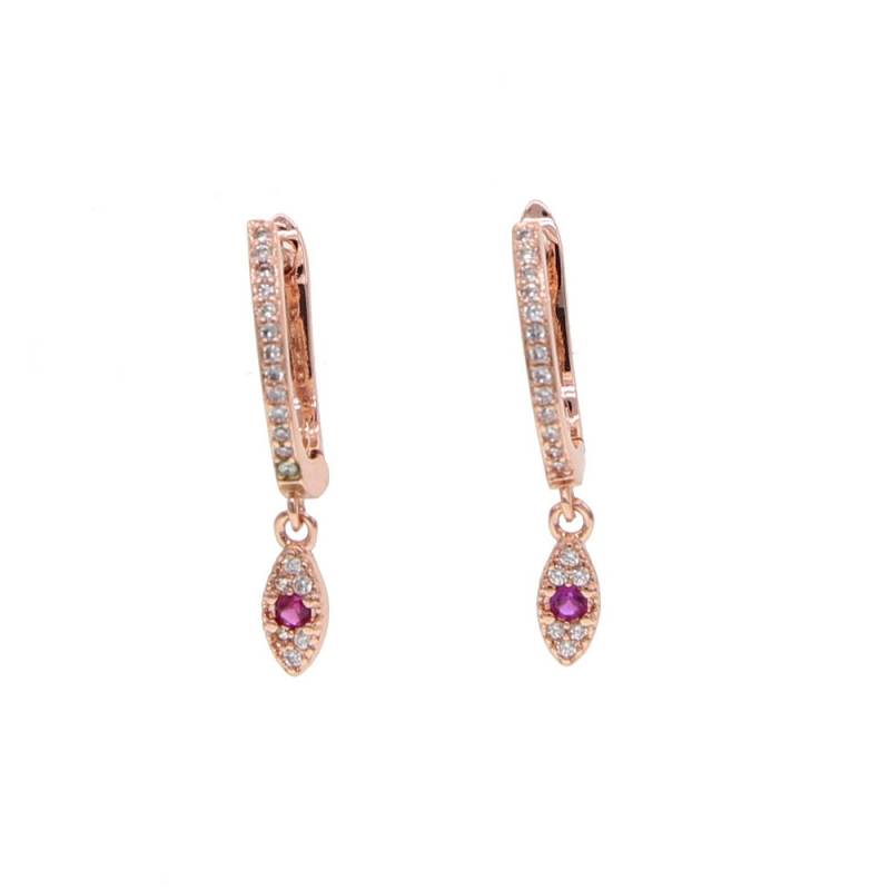 Tropfen Auge Ohrringe von LexxDesignCo