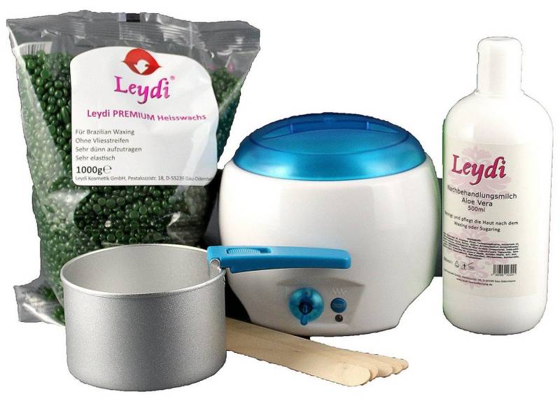 Leydi Enthaarungswachs Brazilian Waxing Set PREMIUM Azulen Leydi Enthaarungswachs Brazilian Waxing Set PREMIUM Azulen von Leydi