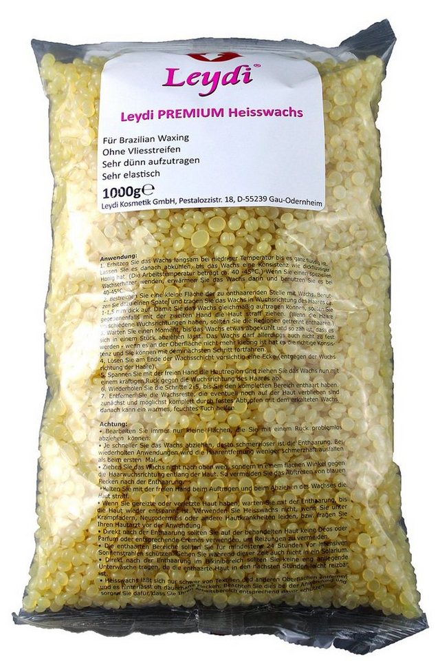 Leydi Enthaarungswachs Leydi Heisswachs PREMIUM Honig 12Kg Leydi Enthaarungswachs Leydi Heisswachs PREMIUM Honig 12Kg von Leydi
