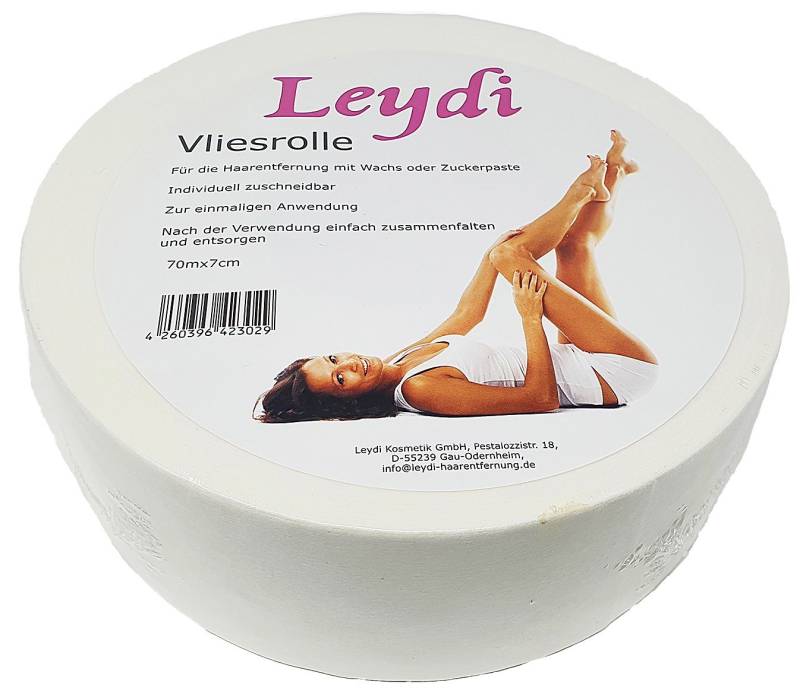 Leydi Enthaarungswachs Leydi Vliesrolle PREMIUM, dünn und reißfest Leydi Enthaarungswachs Leydi Vliesrolle PREMIUM, dünn und reißfest von Leydi