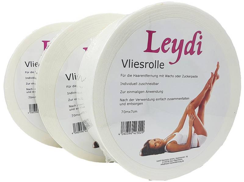 Leydi Kaltwachsstreifen 3 x Leydi Vliesrolle PREMIUM Leydi Kaltwachsstreifen 3 x Leydi Vliesrolle PREMIUM von Leydi