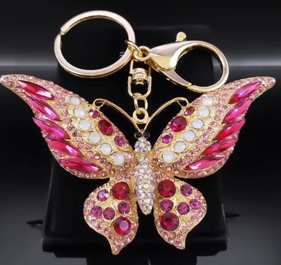 Schmetterling Schlüsselanhänger Schmetterling Schlüsselanhänger von Leyla1Studio