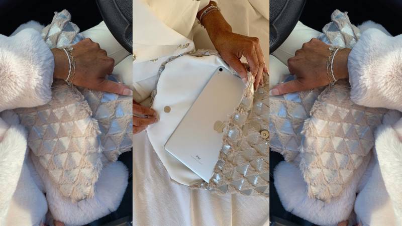 White Jade Clutch White Jade Clutch von LeylasAuge