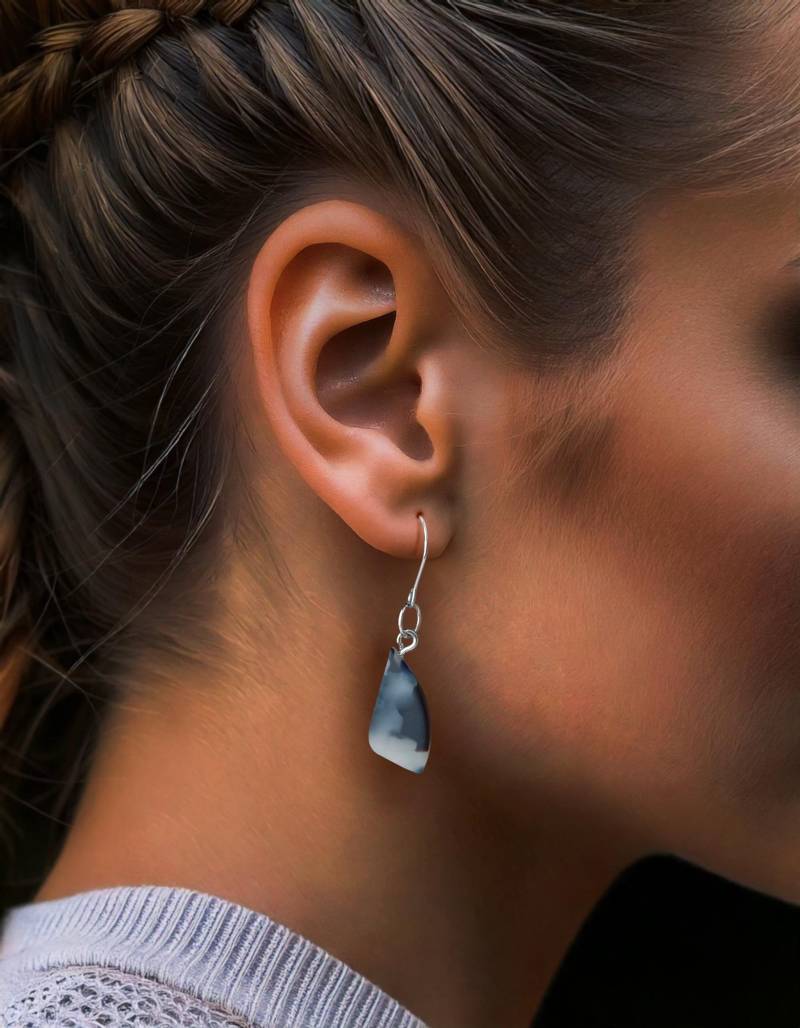 Schildpatt Acetat Ohrringe Recycelte Plastik Boho Schmuck Schildpatt Acetat Ohrringe Recycelte Plastik Boho Schmuck von LezenaStudio