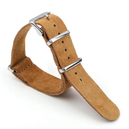 LfearTesa 18mm 20mm 22mm Weiches Wildleder Retro Strap Sport Uhrenarmband,Hellbraun,18 mm LfearTesa 18mm 20mm 22mm Weiches Wildleder Retro Strap Sport Uhrenarmband,Hellbraun,18 mm von LfearTesa