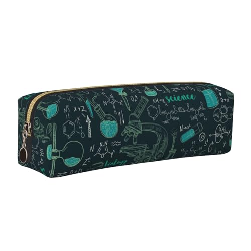 LfearTesa Bleistifttasche, Federmäppchen aus Leder, Schreibwaren-Organizer-Box,Interessante chemische Wissenschaft LfearTesa Bleistifttasche, Federmäppchen aus Leder, Schreibwaren-Organizer-Box,Interessante chemische Wissenschaft von LfearTesa