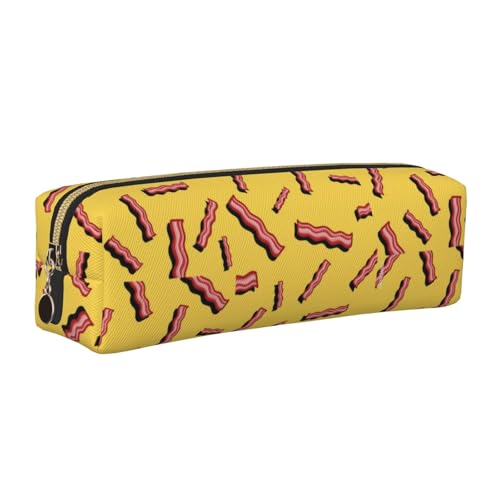 LfearTesa Bleistifttasche, Federmäppchen aus Leder, Schreibwaren-Organizer-Box,Speckgelber Hintergrund LfearTesa Bleistifttasche, Federmäppchen aus Leder, Schreibwaren-Organizer-Box,Speckgelber Hintergrund von LfearTesa