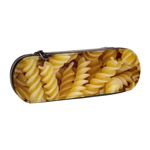 LfearTesa Hartschalen-Federmäppchen, Schreibwaren-Organizer, Leder, Federmäppchen und Make-up-Tasche, Pasta von LfearTesa