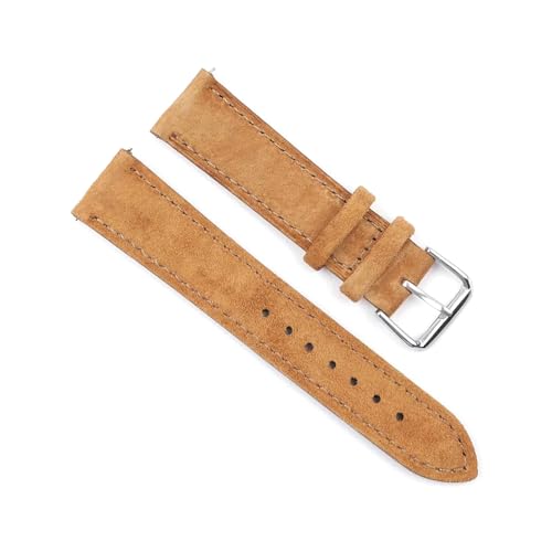 LfearTesa Weiches Wildleder-Uhrenarmband 18 mm 19 mm 20 mm 22 mm 24 mm Blaubraune Uhrenarmbänder Edelstahlschnalle,Bräunen,24 mm LfearTesa Weiches Wildleder-Uhrenarmband 18 mm 19 mm 20 mm 22 mm 24 mm Blaubraune Uhrenarmbänder Edelstahlschnalle,Bräunen,24 mm von LfearTesa