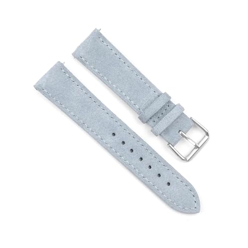 LfearTesa Weiches Wildleder-Uhrenarmband 18 mm 19 mm 20 mm 22 mm 24 mm Blaubraune Uhrenarmbänder Edelstahlschnalle,Hellblau,24 mm LfearTesa Weiches Wildleder-Uhrenarmband 18 mm 19 mm 20 mm 22 mm 24 mm Blaubraune Uhrenarmbänder Edelstahlschnalle,Hellblau,24 mm von LfearTesa