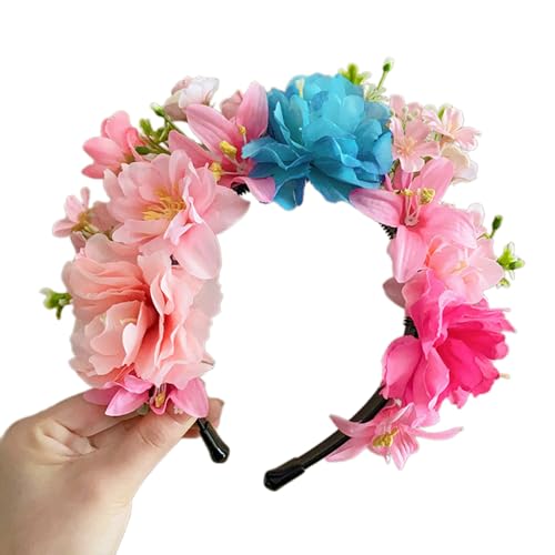 Blumengirlanden, Haarkranz, Blumenstirnbänder, Damen, Braut, Blume für Verkauf, Markt, Blumenstirnbänder von LfrXtra