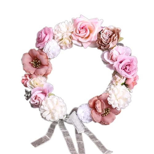 Blumengirlanden, Haarkranz, Blumenstirnbänder, Damen, Braut, Blume für Verkauf, Markt, Blumenstirnbänder von LfrXtra