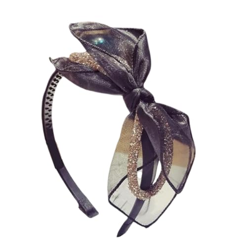 Elegantes Netz-Haarband mit Fliege, hoher Totenkopf-Haarband, 1920er-Jahre-Fascinator, Haarreif für weibliche Teaparty-Haarformung von LfrXtra