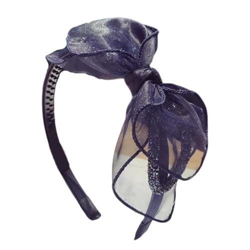 Elegantes Netz-Haarband mit Fliege, hoher Totenkopf-Haarband, 1920er-Jahre-Fascinator, Haarreif für weibliche Teaparty-Haarformung von LfrXtra