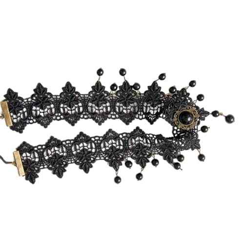 Exquisites Perlen-Braut-Stirnband, multifunktional, Halloween, Braut-Kopfbedeckung, Hochzeits-Haarschmuck von LfrXtra