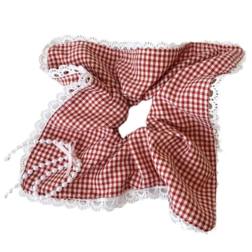 Haargummis für Frauen, Hochsteckfrisuren, elastisches Haarseil, ästhetisches Haargummi, Haargummi, Spitze, Schleife, Haarhalter von LfrXtra