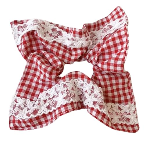 Haargummis für Frauen, Hochsteckfrisuren, elastisches Haarseil, ästhetisches Haargummi, Haargummi, Spitze, Schleife, Haarhalter von LfrXtra