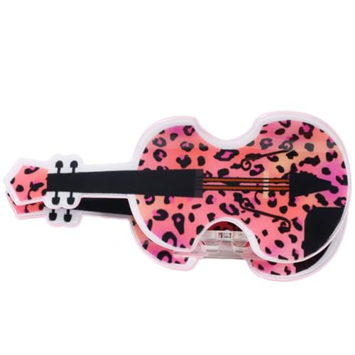Haarklammer für Gitarre, kreative Pullover-Haarnadel, 2000er-Jahre, stilvolle Bündel, Ornament, elegantes Musikinstrument-Ornament von LfrXtra