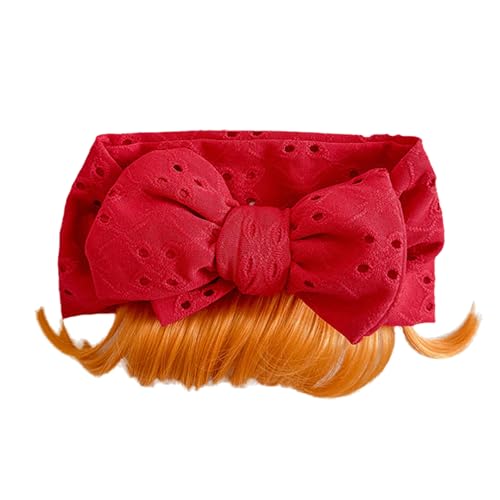 Haarreif mit Schleife, für Mädchen, mit Fransen, weich, atmungsaktiv, für verschiedene Anlässe geeignet von LfrXtra