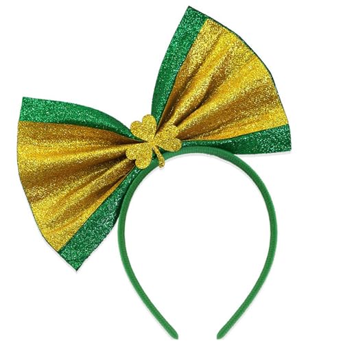 Haarreifen mit Kleeblattmuster, weich, einzigartig, mehrere Stile, Kopfschmuck, festliches Haar-Accessoire von LfrXtra