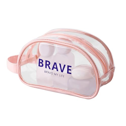 Kosmetischer Beutel Wasserresistentes Toilettenbeutel Reisen Make Up Beutel Fitness Schwimmbeutel Klarer Strandbeutel Für Frauen Und Mädchen von LfrXtra