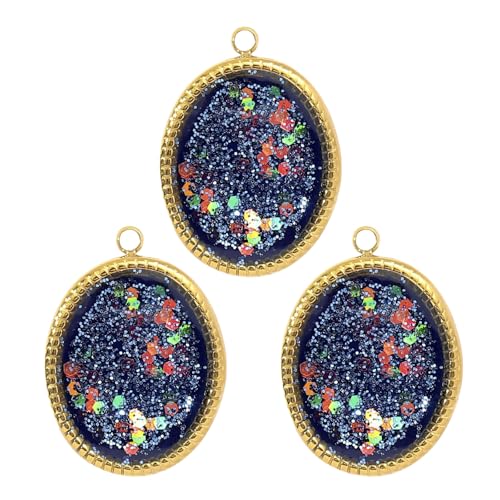 LfrXtra 3pcs Elegant Gold Plattierter Stahl Sonnenblumen Halskette Anhänger Für Frauen Mit Emaillierter Tarotkarte Und Crescents Star Charme LfrXtra 3pcs Elegant Gold Plattierter Stahl Sonnenblumen Halskette Anhänger Für Frauen Mit Emaillierter Tarotkarte Und Crescents Star Charme von LfrXtra