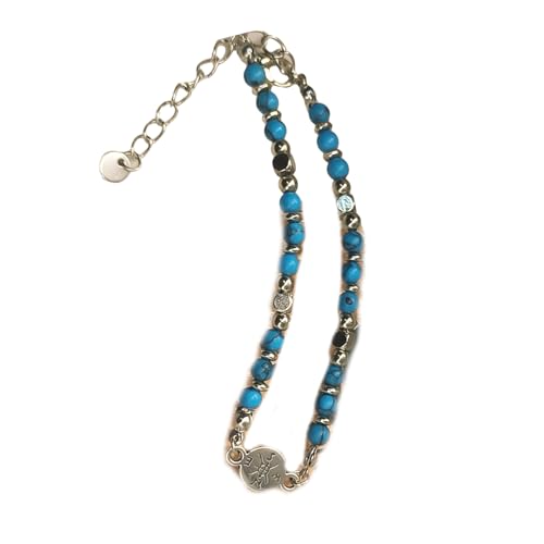 LfrXtra Abschluss Schmuckgeschenke Für Ihr Verstellbares Steinperlen Armband College Accessory Mit Grußkarte Und Geschenken Box Perlenarmband Für Absolventen von LfrXtra