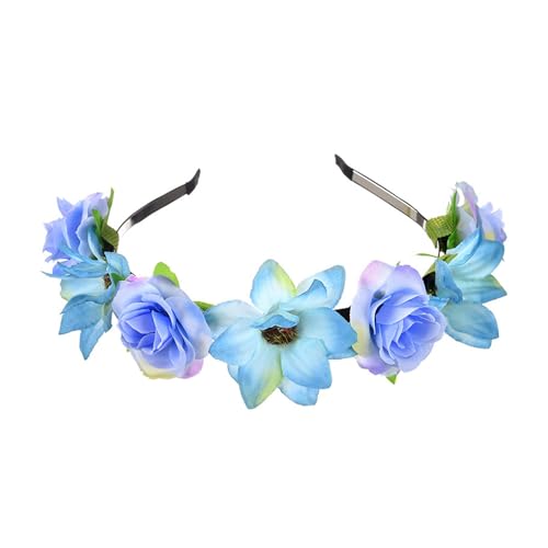 LfrXtra Bekleidungszubehör, Sonnenblumen-Haarband, Blumen, Haarreif für Damen und Mädchen, Girlanden, Haarschmuck für Fotografie, Requisiten, Musikfestival von LfrXtra