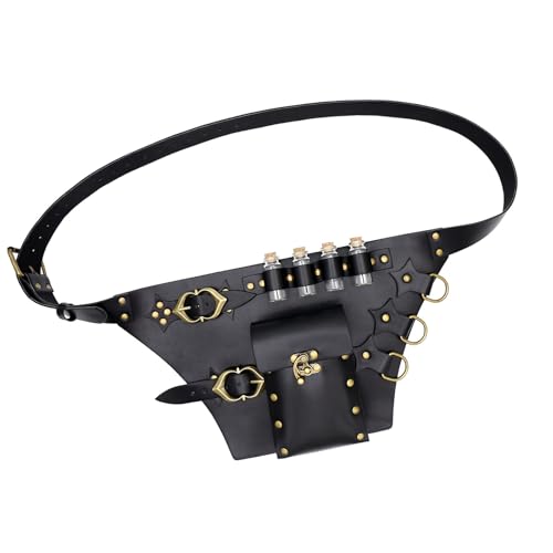 LfrXtra Bekleidungszubehör, mittelalterlicher Bund, Vintage-Cosplay-Gürtel für Herren, Cosplay-Zubehör, Bund für Fotoshootings und Bühne von LfrXtra