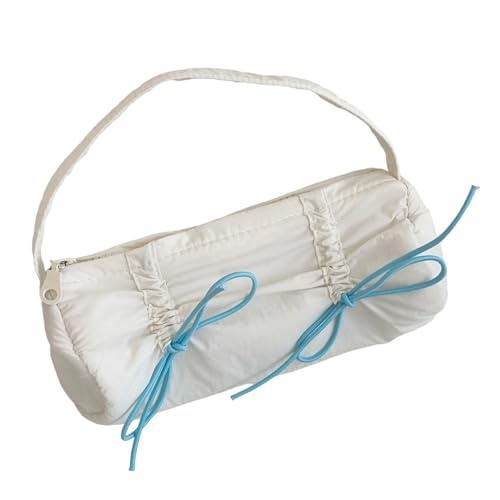 LfrXtra Bowknot Stiftbeutel Mit Bleistiftbeutel Mit Hoher Kapazitätsbeutel Großer Fächer Organisatoren Reisen Kosmetikbeutel Bleistift Gehäuse von LfrXtra