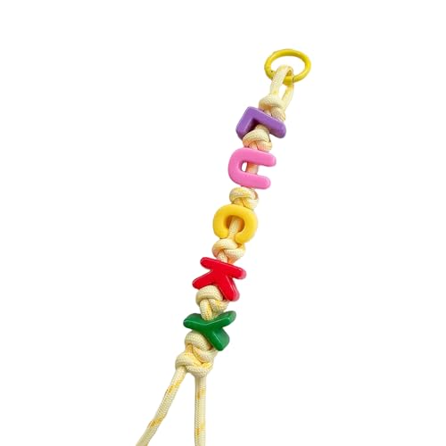 LfrXtra Dopamin Farben Buchstabe Perle Keychain Einzigartige Farbenfrohe Buchstaben Bead Bag Charme Stilvoller Schlüsselbund Für Mode Enthusiasten LfrXtra Dopamin Farben Buchstabe Perle Keychain Einzigartige Farbenfrohe Buchstaben Bead Bag Charme Stilvoller Schlüsselbund Für Mode Enthusiasten von LfrXtra