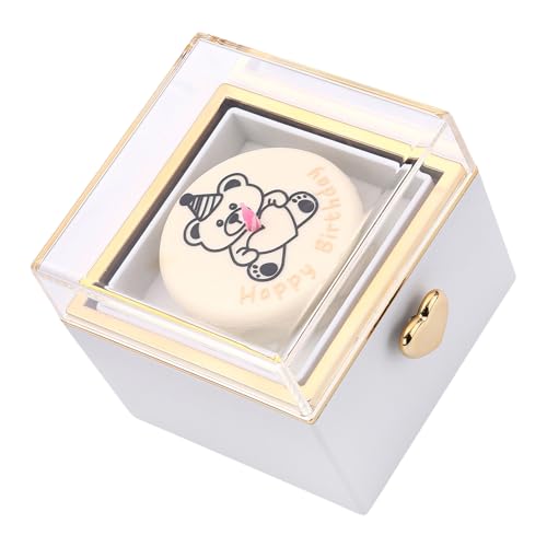 LfrXtra Elegante Reversible Ringe Box Mit Kerzenhalter Jubiläum Rings Box Wear Resistant Schmuckkoffer Kreatives Geschenk Für Paare von LfrXtra