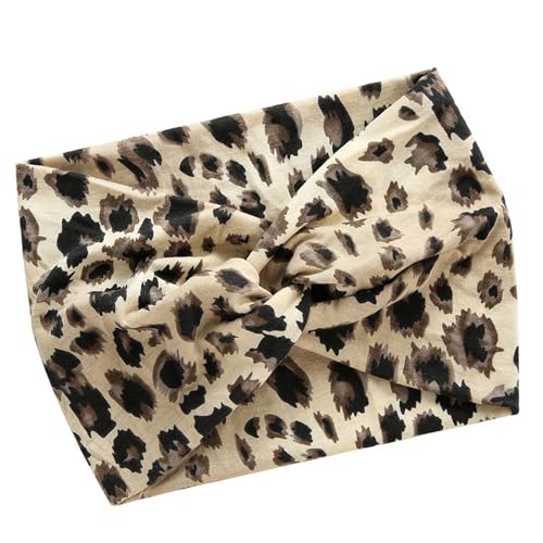 LfrXtra Haar-Accessoires, elastisches Kopftuch mit Leopardenmuster, modisches Kopftuch, elegantes Stirnband, modisches Haar-Accessoire von LfrXtra