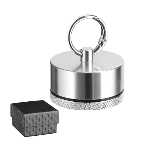 LfrXtra Kompakte Reiseschmuck Organisatoren Stabile Aluminiumgehäuse Mit Abnehmbarem Kissen Für Ringe Halsketten Ohrringe von LfrXtra