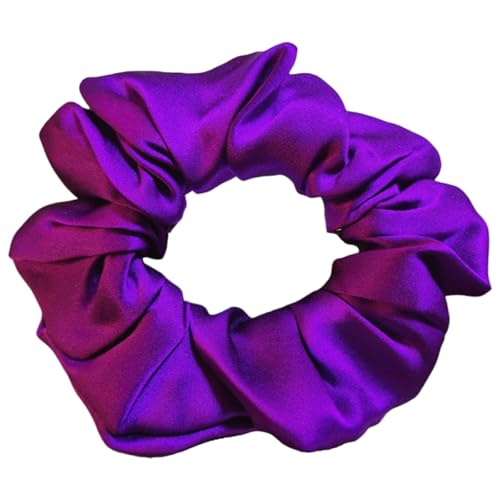 Mehrzweck-Haargummis aus weicher Seide für Frauen und Mädchen, großes Haarband, elastisches Haargummi, Haarschmuck von LfrXtra