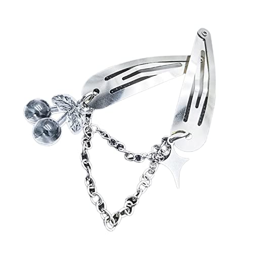 Modische Haarkette, Haarspange, Haarnadel, für Damen und Mädchen, Kristall-Haarspange, modischer Stern, Haar-Accessoire von LfrXtra