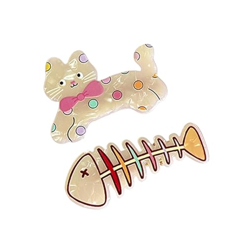Modische Haarschmuck mit Fisch-Designs, Cartoon-Harz-Haarspange, Haarschmuck, Kopfbedeckung für stilvolle Looks von LfrXtra
